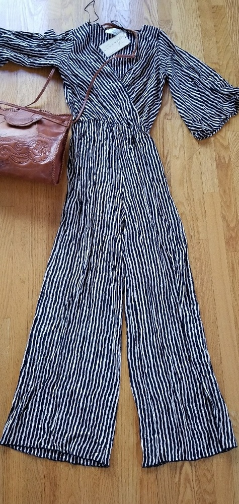 Vintage Havana Striped Jumpsuit NWT